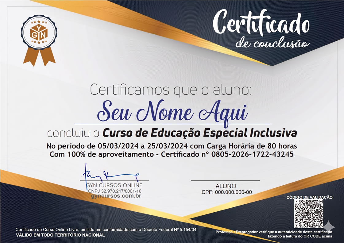 Certificado Exclusivo