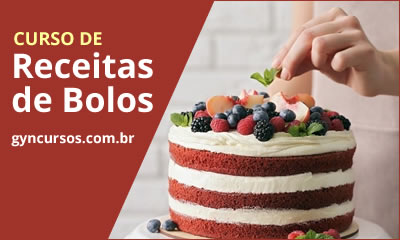 O melhor Curso Online em videoaula de como fazer Bolos Decorados