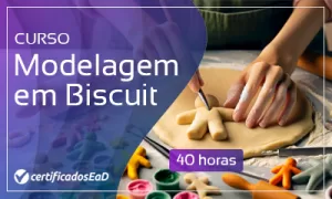 curso online gratuito de Modelagem em Biscuit com certificado