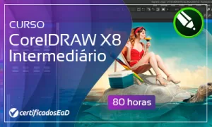 Curso online gratuito de CorelDraw X8 Intermediário