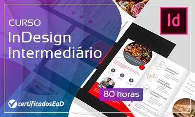 Curso online gratuito de InDesign intermediário