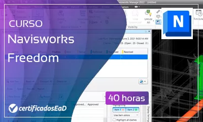 capa curso Navisworks Freedom