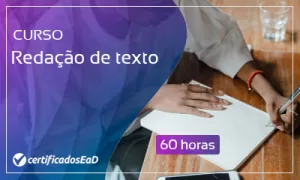 Curso online gratuito de Redação de Texto