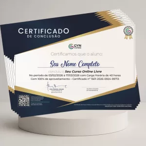 Kit de 10 certificados