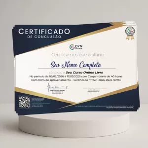 Kit de 3 certificados