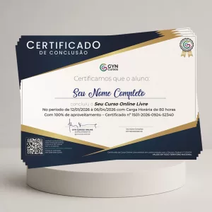 Kit de 5 certificados